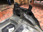 Left rear fender SUBARU OUTBACK OEM 51439AJ0309P BRF 2009 black D4S