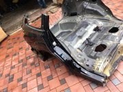 Guarda-lamas traseiro direito SUBARU OUTBACK OEM 51439AJ0209P BRF 2009 black D4S