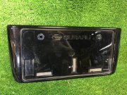 ナンバープレートフレーム SUBARU OUTBACK OEM J1017AJ532 BRF 2009 black D4S