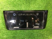 ナンバープレートフレーム SUBARU OUTBACK OEM J1017AJ532 BRF 2009 black D4S