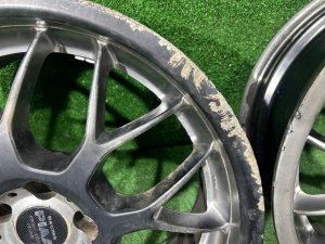 ล้อแม็ก R17 PIAA Racing Luomo terzo design SUBARU LEGACY OEM 1234567 BE5 2002