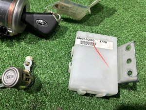 สวิตช์กุญแจสตาร์ท комплект замков SUBARU OUTBACK OEM 57491AG131 BPE 2004 SILVER 39D, 3K3