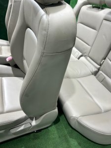 Seat set кожа SUBARU OUTBACK OEM 64011AG221WA 64011AG231WA BPE 2004 SILVER 39D, 3K3