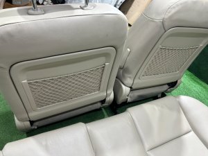 Seat set кожа SUBARU OUTBACK OEM 64011AG221WA 64011AG231WA BPE 2004 SILVER 39D, 3K3