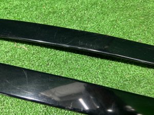 Side moldings SUBARU OUTBACK OEM 63563AG000 63563AG010 BPE 2004 SILVER 39D, 3K3