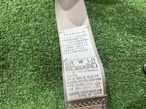 シートベルト задние SUBARU OUTBACK OEM 64660AG100WA 64660AG110WA BPE 2004 SILVER 39D, 3K3