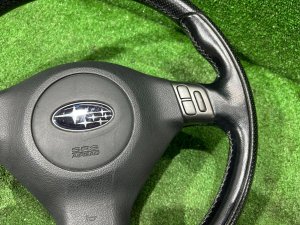 Руль momo мультируль SUBARU OUTBACK OEM 34311AG160JC 34311AG041JC BPE 2004 SILVER 39D, 3K3