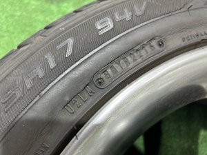 タイヤ Dunlop SP Sport LM704215/55R17 SUBARU OUTBACK OEM 1234567 BPE 2004