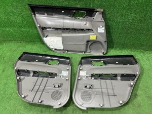 Door trim panels 3 штуки SUBARU FORESTER OEM 94232SA200JA 94221SA300JA 94221SA310JA SG5 2007 BLACK 32J 32J