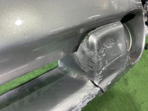 กันชนหน้า дефекты SUBARU LEGACY LANCASTER OEM 57703AE230MQ BHE BH9 2001 SILVER/GREY 1U2