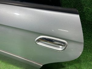 左后门 SUBARU LEGACY LANCASTER OEM 60400AE430 BHE BH9 2001 SILVER/GREY 1U2