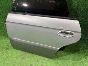 左后门 SUBARU LEGACY LANCASTER OEM 60400AE430 BHE BH9 2001 SILVER/GREY 1U2