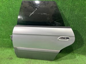 左后门 SUBARU LEGACY LANCASTER OEM 60400AE430 BHE BH9 2001 SILVER/GREY 1U2