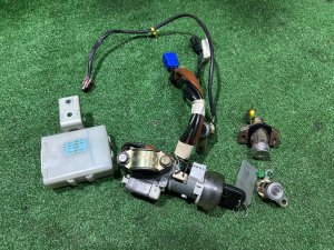 Canhão da ignição Комплект замков SUBARU LEGACY LANCASTER OEM 57491AE740 88035AE100 BHE BH9 BH5 2001 SILVER/GREY 1U2