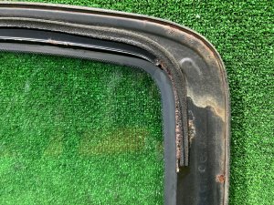 フロントサンルーフ SUBARU LEGACY LANCASTER OEM 65430AE001 BHE BH9 BH5 2001 SILVER/GREY 1U2
