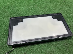 กรอบป้ายทะเบียน с подсветкой SUBARU LEGACY LANCASTER OEM 123456789 BHE 2001 SILVER/GREY 1U2