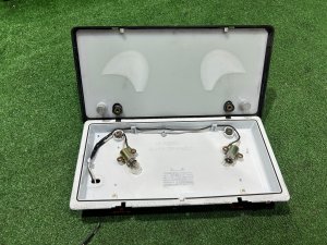 กรอบป้ายทะเบียน с подсветкой SUBARU LEGACY LANCASTER OEM 123456789 BHE 2001 SILVER/GREY 1U2