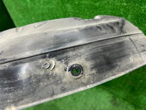Left rear wheel arch liner SUBARU LEGACY LANCASTER OEM 59112AE010 BHE BH9 2001 SILVER/GREY 1U2
