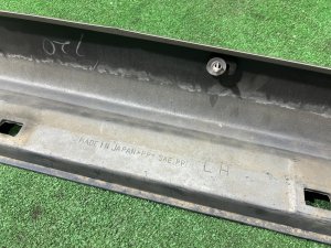 左门槛 SUBARU LEGACY LANCASTER OEM 91129AE090MQ BHE BH9 2001 SILVER/GREY 1U2