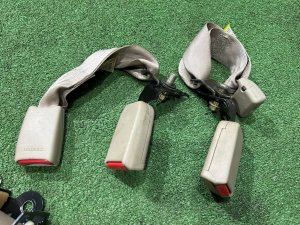 后排安全带 SUBARU LEGACY LANCASTER OEM 64660AE000ML 64660AE010ML BHE BH9 2001 SILVER/GREY 1U2