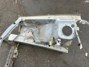 แผงหน้าหม้อน้ำ SUBARU LEGACY LANCASTER OEM 53060AE001, 53020AE081, 53020AE091, 53040AE000, 53060AE051 BHE BH9 BH5 BE5 BE9 BEE 2001 SILVER/GREY 1U2
