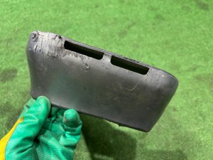 Faldilla guardabarros trasera derecha SUBARU LEGACY LANCASTER OEM 1234567 BHE 2001 SILVER/GREY 1U2