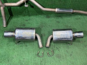 Panelas de escape JASMA 001 SUBARU FORESTER OEM 44200SC010 44300SC130 44300SC120 SH5 2007 EJ205 MT5