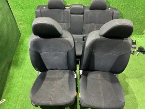 シートセット SUBARU FORESTER OEM 64010SC120AR 64010SC230AR 64221SC040AR 64231SC070AR SH5 2007 GREY 61K