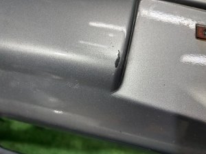 Front bumper SUBARU LEGACY LANCASTER OEM 57703AE230MQ BHE BH9 2002 SILVER/GREY 1U2