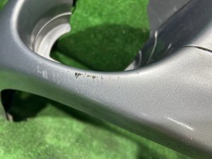 Front bumper SUBARU LEGACY LANCASTER OEM 57703AE230MQ BHE BH9 2002 SILVER/GREY 1U2