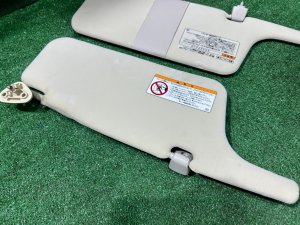 Sun visors SUBARU LEGACY LANCASTER OEM 92011AE002GF 92011AE032GF BHE BH9 2002 SILVER/GREY 1U2