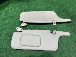 Sun visors SUBARU LEGACY LANCASTER OEM 92011AE002GF 92011AE032GF BHE BH9 2002 SILVER/GREY 1U2