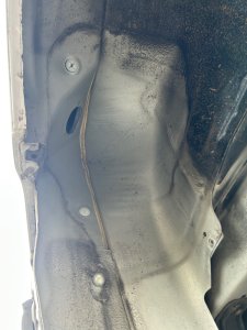 Aleta trasera derecha SUBARU LEGACY LANCASTER OEM 51472AE220 BHE 2002 SILVER/GREY 1U2