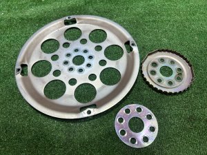 Volante do motor SUBARU LEGACY LANCASTER OEM 12332AA071 BHE 2002 EZ30 AT