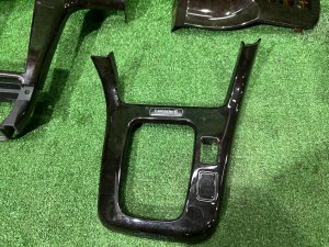 Marco embellecedor de la radio SUBARU LEGACY LANCASTER OEM 66060AE330, 66050AE260 BHE 2002 SILVER/GREY 1U2