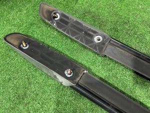 Barras de techo SUBARU LEGACY LANCASTER OEM 91151AE040MV 91151AE050MV BHE BH9 BH5 2002 SILVER/GREY 1U2