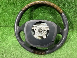 ステアリングホイール MOMO темное дерево SUBARU LEGACY LANCASTER OEM 34311AE310 BHE BH9 BH5 2002 SILVER/GREY 1U2