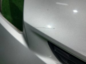 กันชนหน้า TOYOTA PRIUS OEM 52119-47350-B0 ZVW30 2012 SILVER 1F7