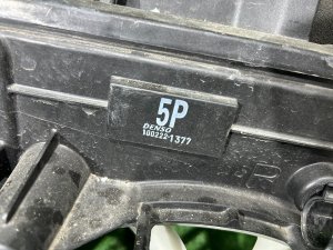Ventoinhas do radiador TOYOTA PRIUS OEM 1002221377 ZVW30 2012 2ZRFXE