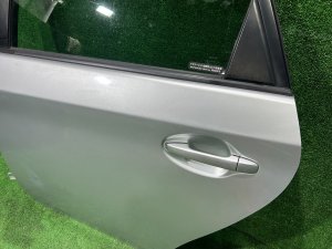 Porta traseira esquerda TOYOTA PRIUS OEM 6700447080 ZVW30 2012 SILVER 1F7