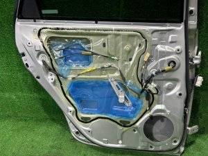 Porta traseira esquerda TOYOTA PRIUS OEM 6700447080 ZVW30 2012 SILVER 1F7
