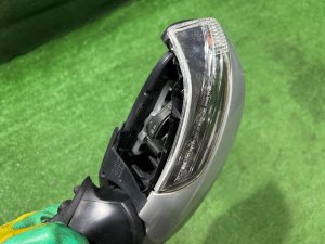 Espejo derecho TOYOTA PRIUS OEM 8791047300 ZVW30 2012 SILVER 1F7