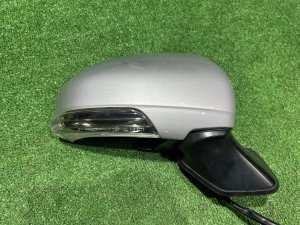 Espejo derecho TOYOTA PRIUS OEM 8791047300 ZVW30 2012 SILVER 1F7