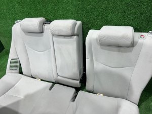 ชุดเบาะทั้งคัน TOYOTA PRIUS OEM 71071-47223-G5 71430-47600-G1 71440-47570-G1 71072-47202-G6 ZVW30 2012 SILVER 1F7