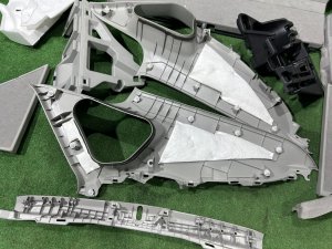 后备箱饰板 TOYOTA PRIUS OEM 64730-47170-B0 64740-47160-B0 58416-47030-B3 ZVW30 2012 SILVER 1F7