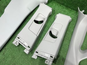ピラートリム TOYOTA PRIUS OEM 62210-47120-B0 62220-47120-B0 ZVW30 2012 SILVER 1F7