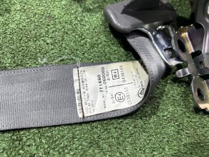 后排安全带 TOYOTA PRIUS OEM 73360-47112-B0 73360-47112-B0 ZVW30 2012 SILVER 1F7