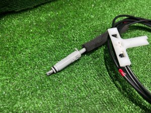Cable de apertura de la tapa del depósito TOYOTA PRIUS OEM 12345678 ZVW30 2012 SILVER 1F7