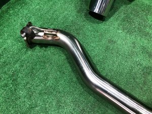 マフラー本体 Ganador Convert Rouge Subaru Levorg SUBARU LEVORG OEM 44200VA080, 44300VA150, 44300VA140 2015 FA20E CVT