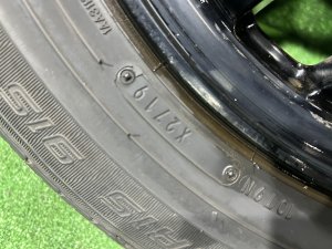 ยางรถยนต์ DUNLOP ES 202 195/65 R15 TOYOTA PRIUS OEM 12345678 ZVW30 2012